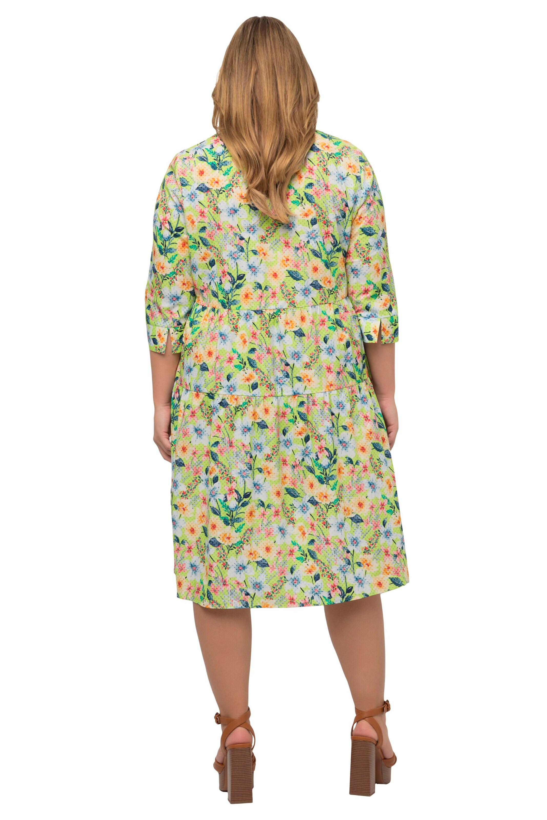 Ulla Popken Jurk in Geel