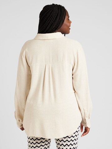 EVOKED Bluzka 'Filia' w kolorze beżowy