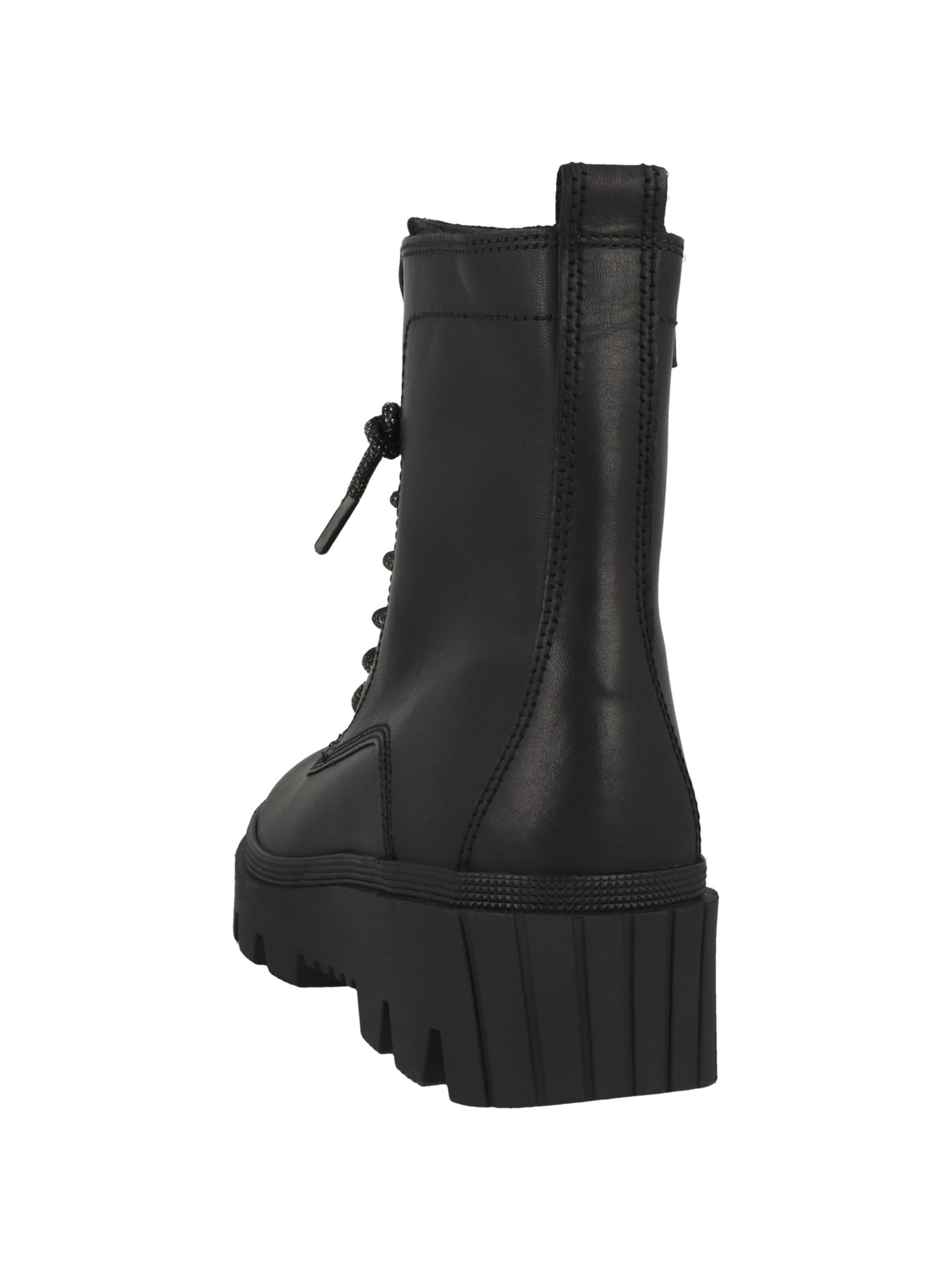 GABOR Lace-Up Ankle Boots in Black