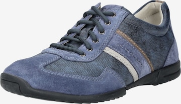 Sneaker bassa di Pius Gabor in blu: frontale