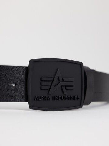 ALPHA INDUSTRIES Ремень в Черный