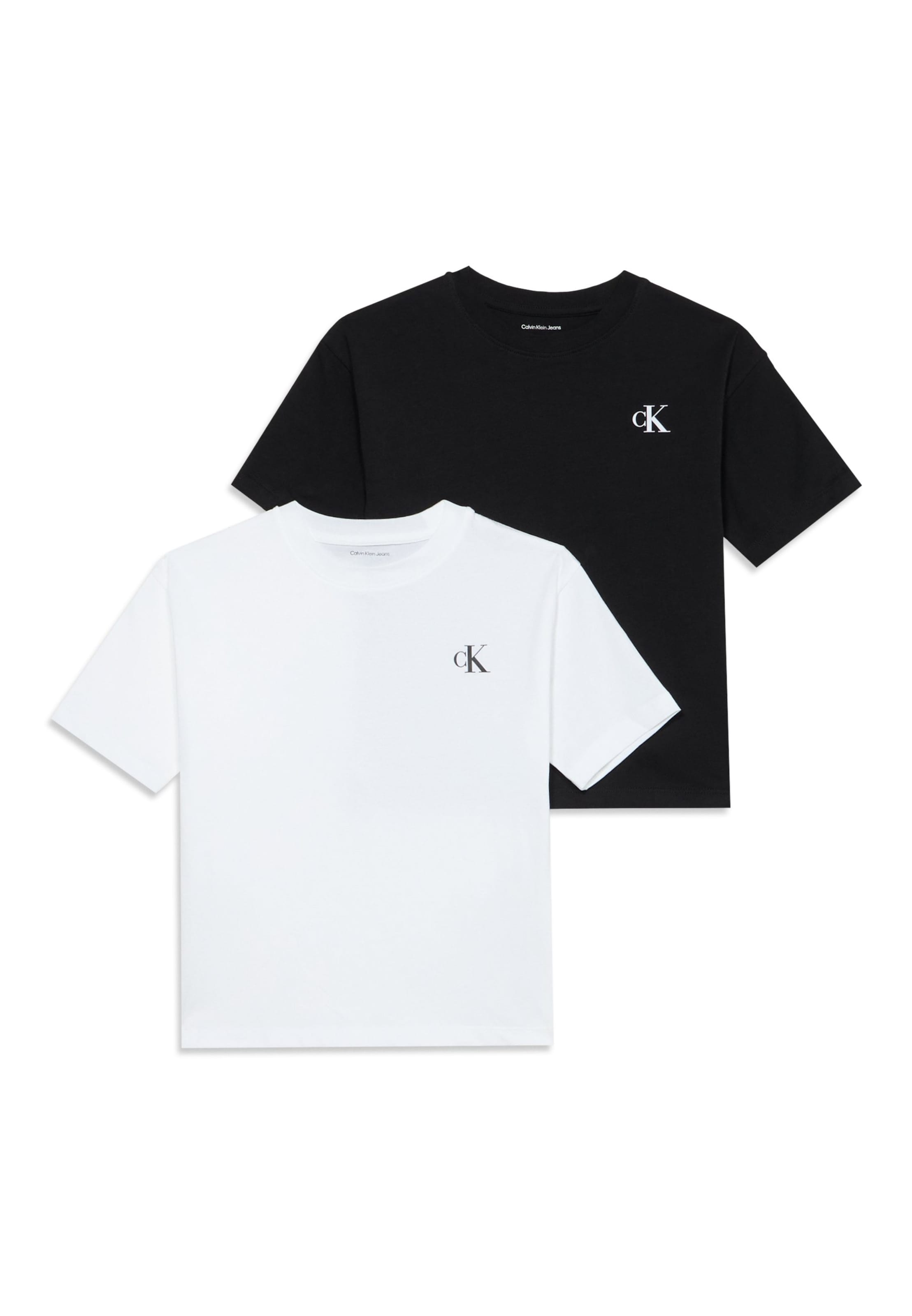 Calvin Klein Jeans T-Shirt in Schwarz: Vorderseite