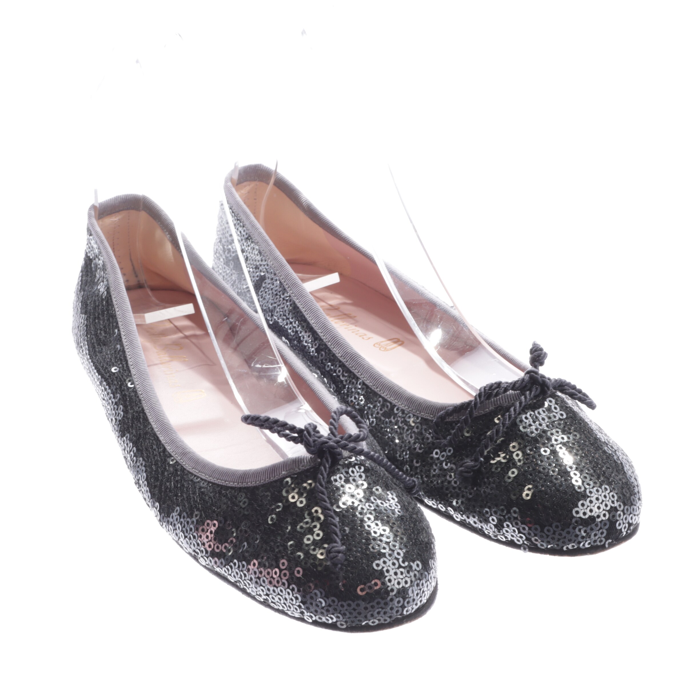 PRETTY BALLERINAS Halbschuhe 37 in Grau: Vorderseite