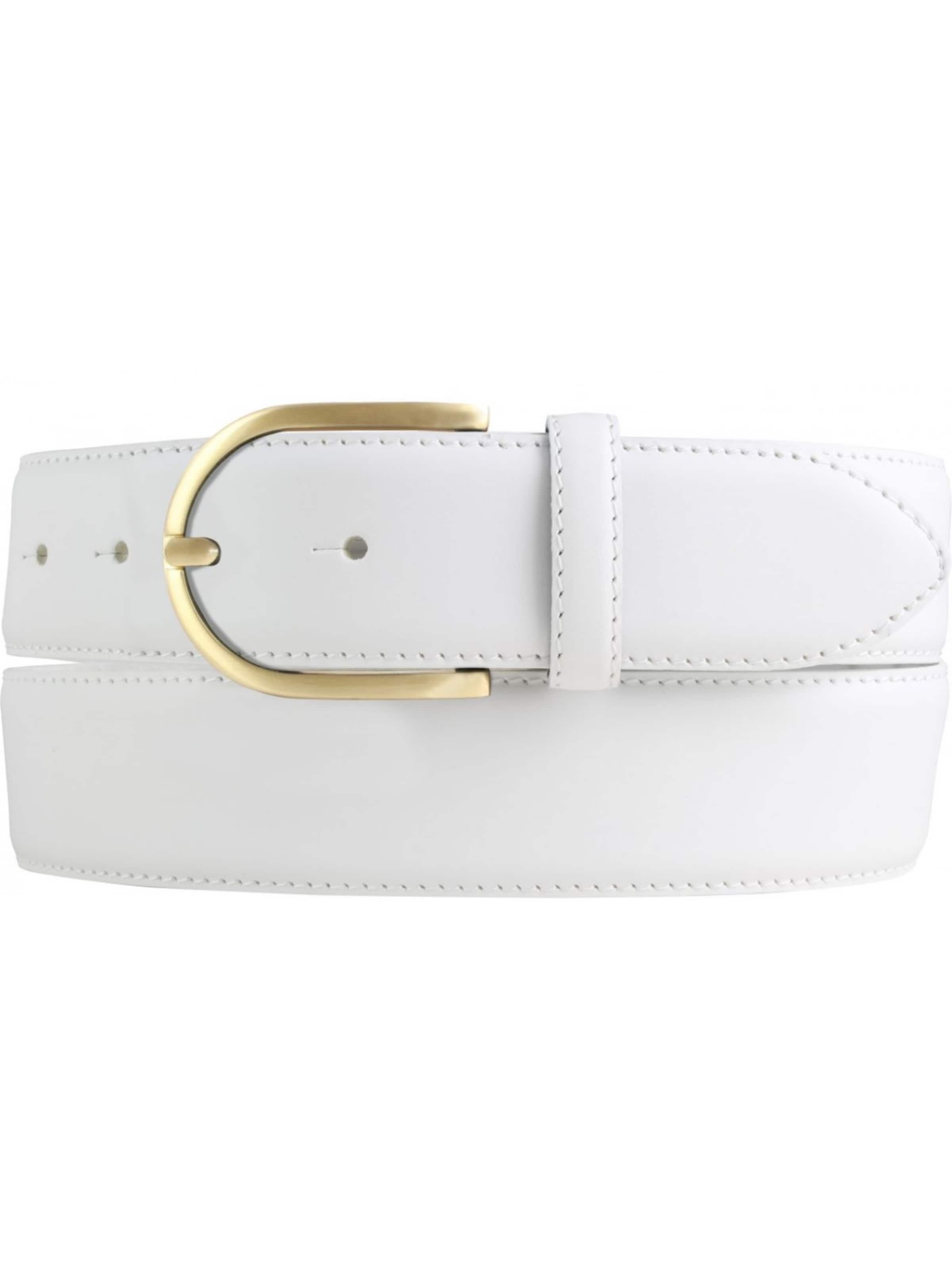 BELTINGER Belt 'Simonea' in White: front