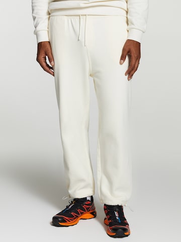 Shiwi Tapered Broek in Wit: voorkant
