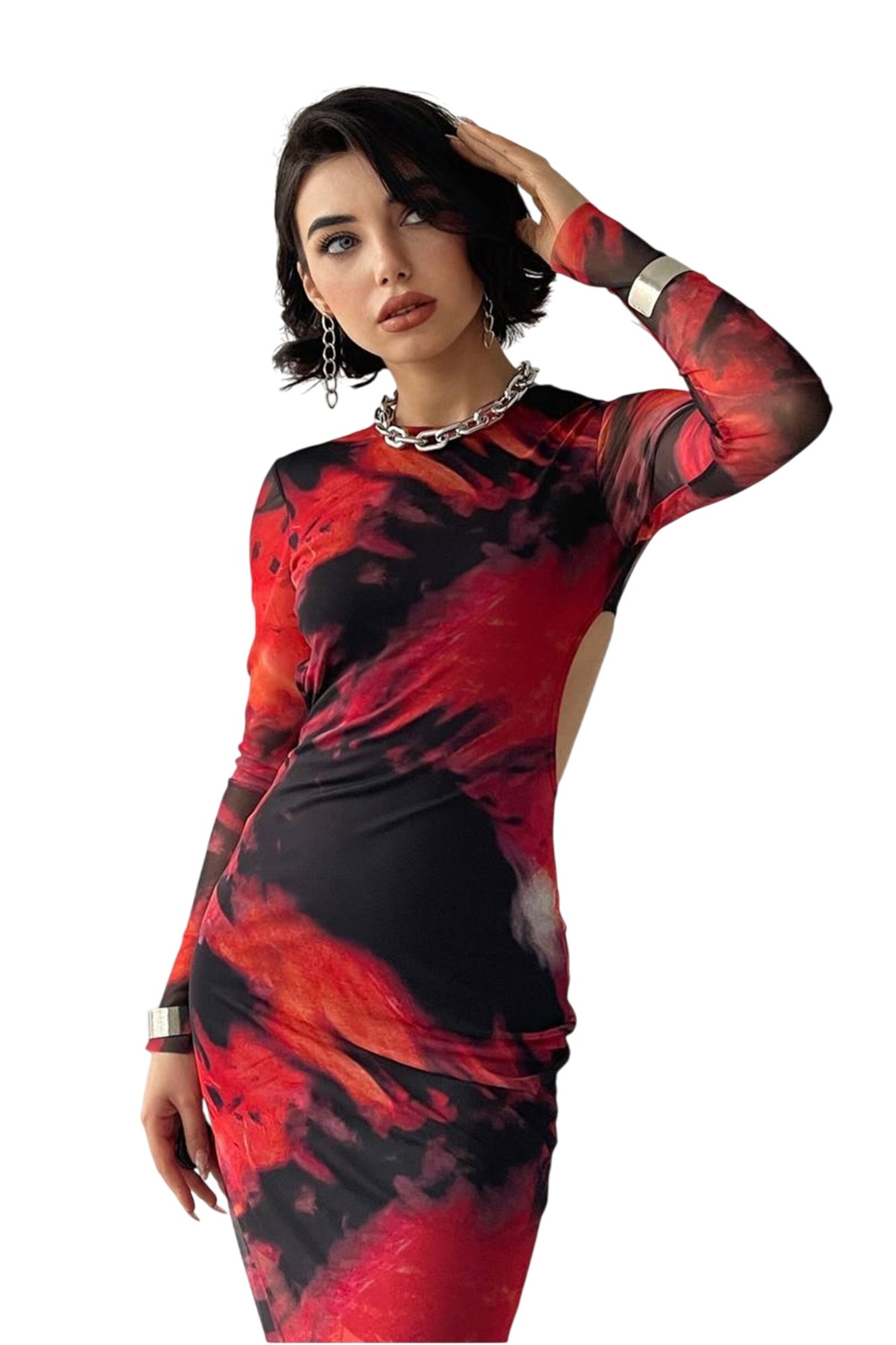 WOMAN VISION Dress in Red