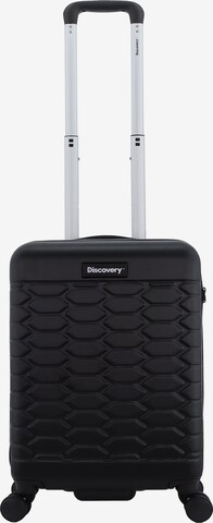 Discovery Suitcase in Black: front