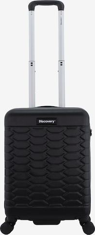 Discovery Suitcase in Black: front