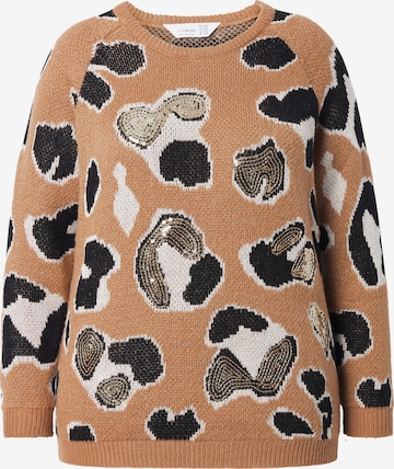 MIAMODA Pullover in Gold: Vorderseite