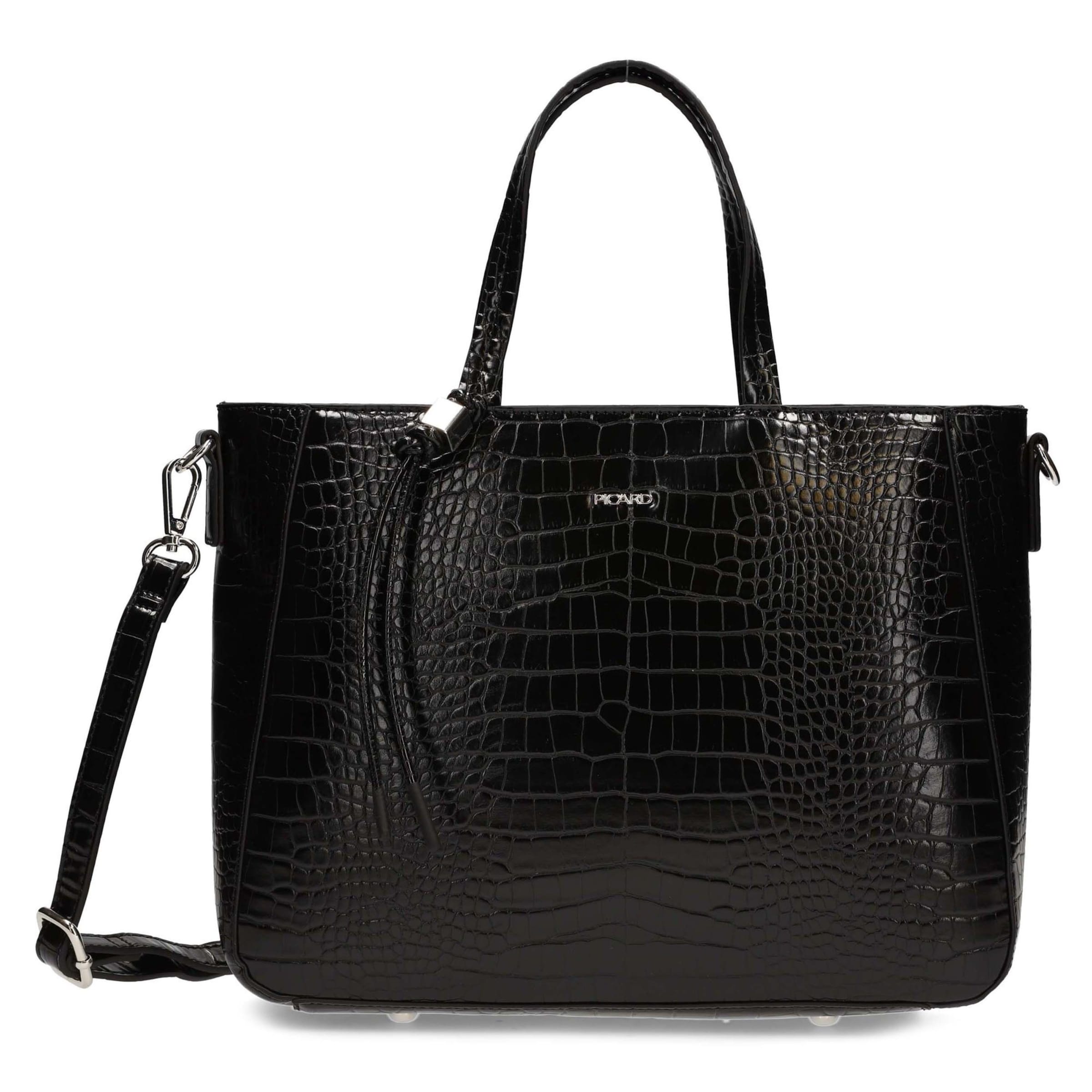 Picard Shopper 'Wild Art' in Black: front