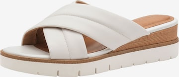 Mule Tamaris en blanc : devant