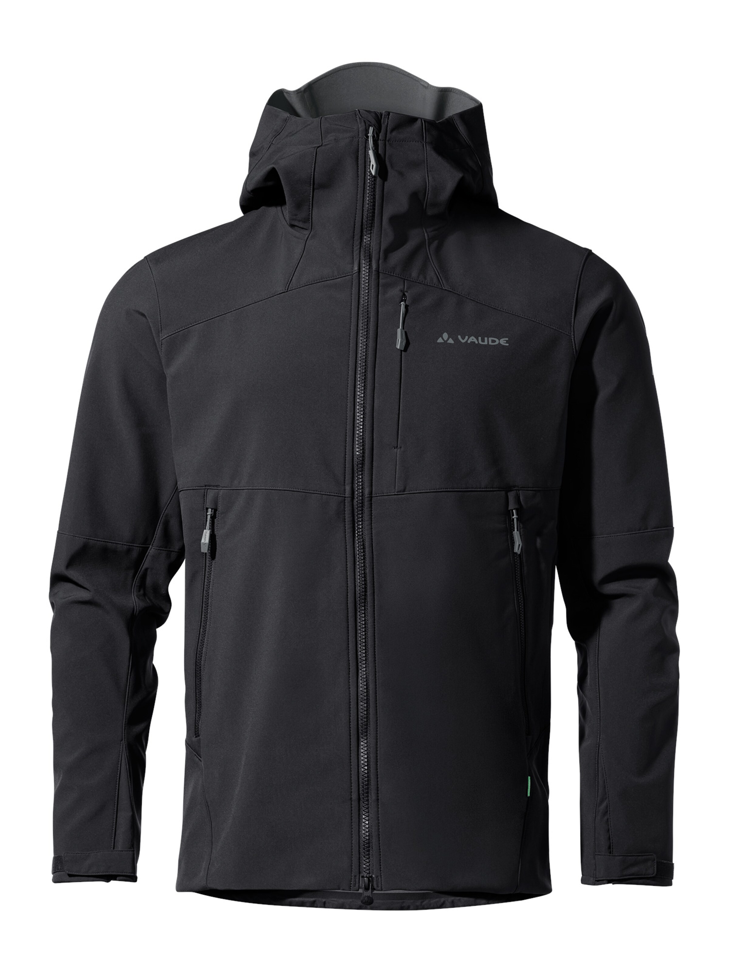 VAUDE Funktionsjacke 'Roccia II' in Schwarz: Vorderseite