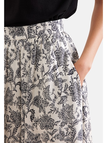 SEIDENSTICKER Rock in Weiß
