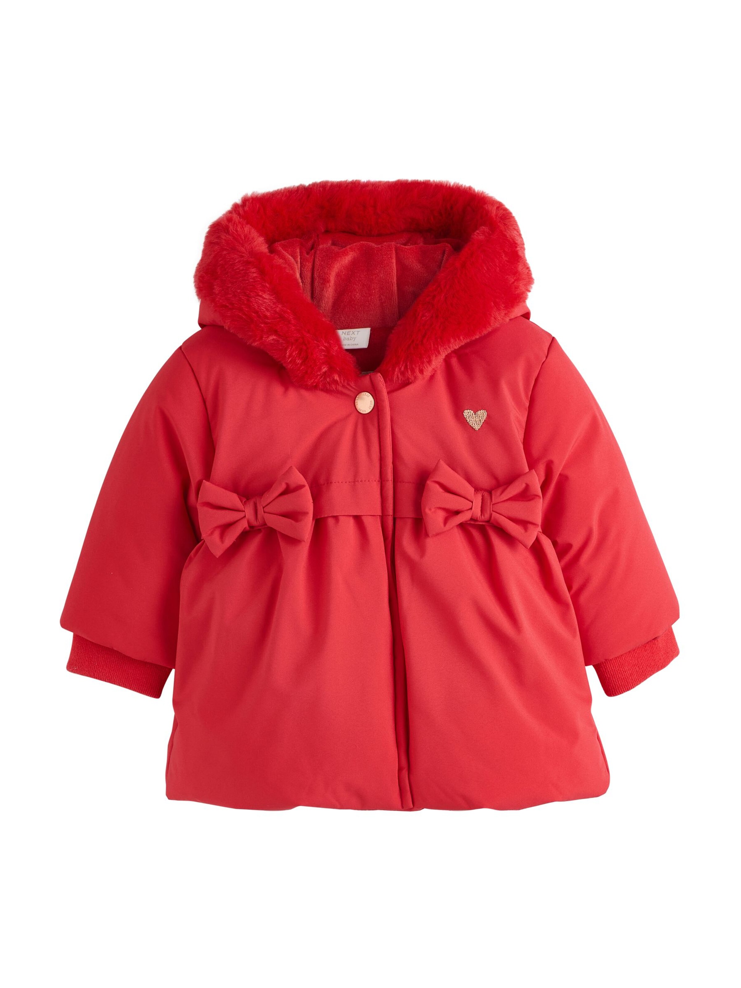 Next Пальто в Красный: спереди