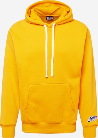 Sweat-shirt 'UMMERIB' DIESEL en jaune : devant