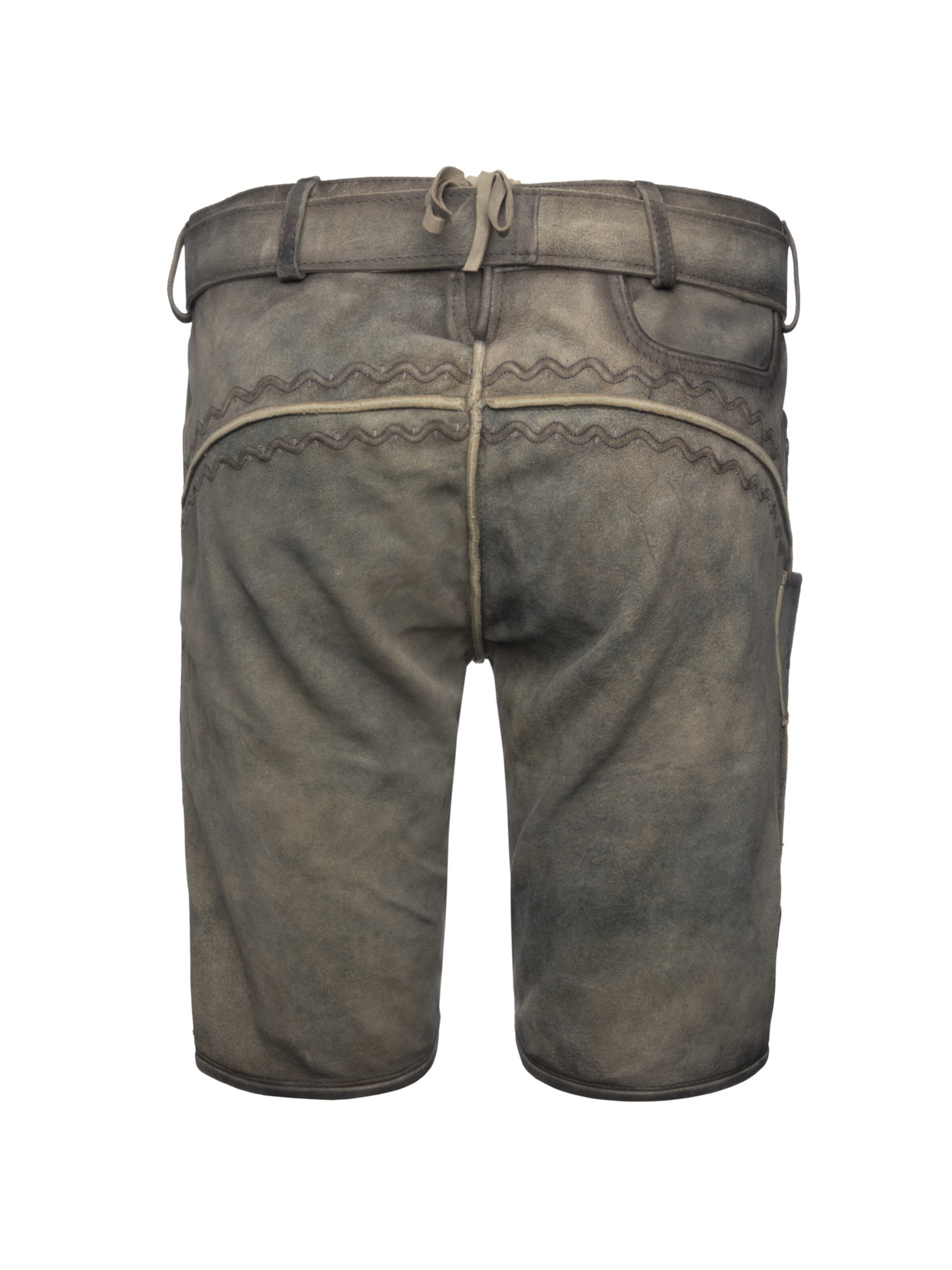Krüger Buam Regular Klederdracht broek 'Juan' in Grijs