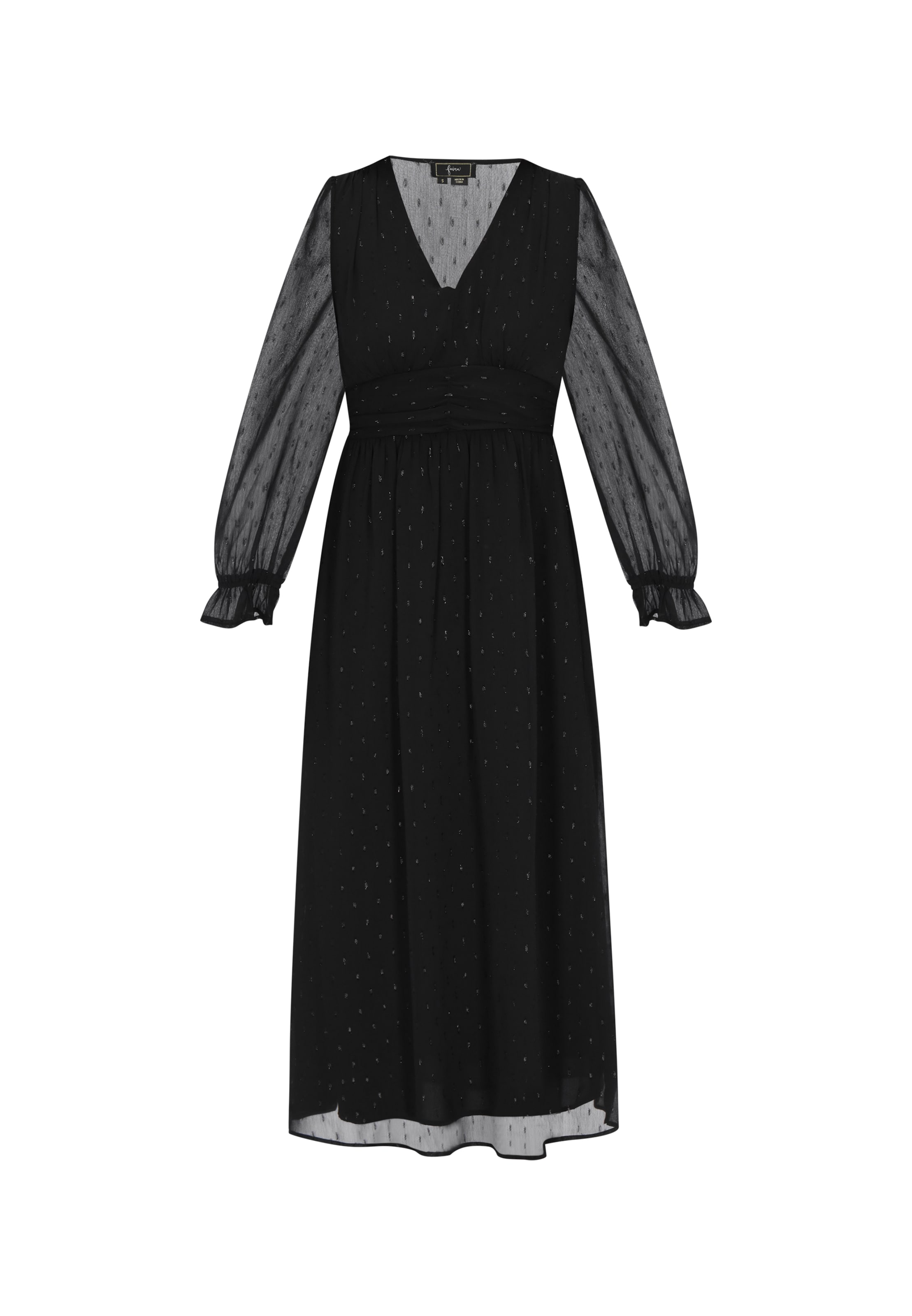 fainaHaljina - crna boja: prednji dio