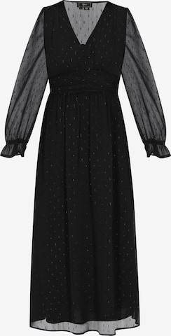 faina Kleid in Schwarz: Vorderseite