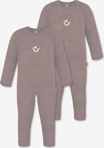 Barboteuse / body 'Waverly' normani en rose : devant