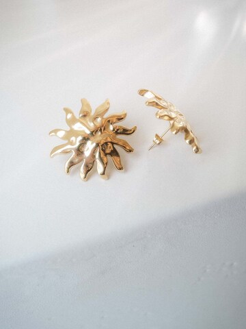 PURELEI - Pendientes 'Iconic Sun' en oro