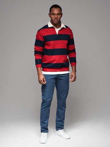 Ombre Regular Trousers in Blue