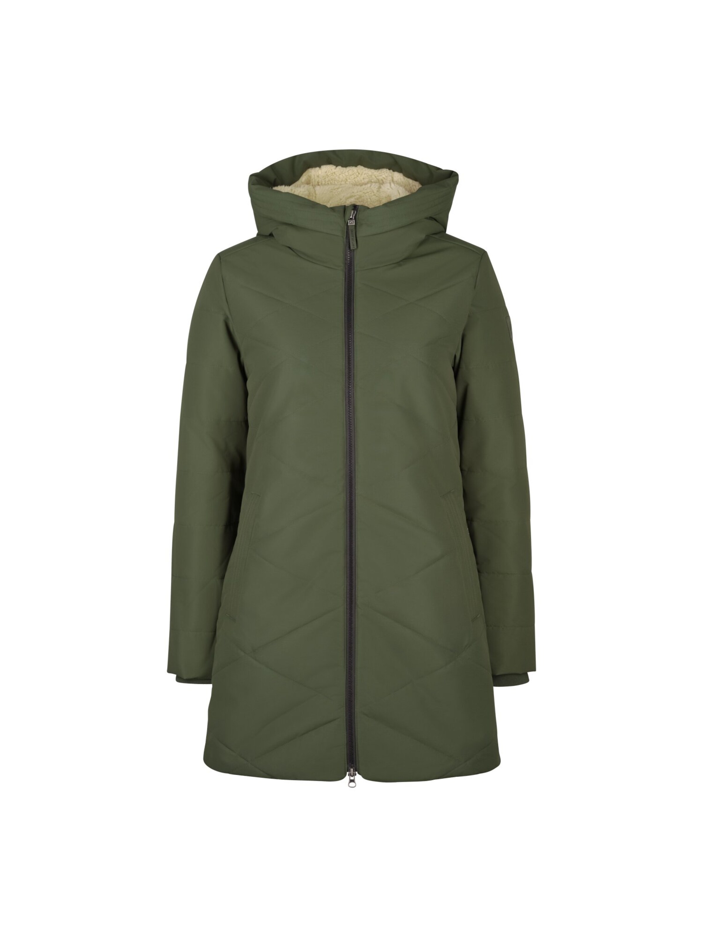 WESTFJORD Winter Jacket in Green: front
