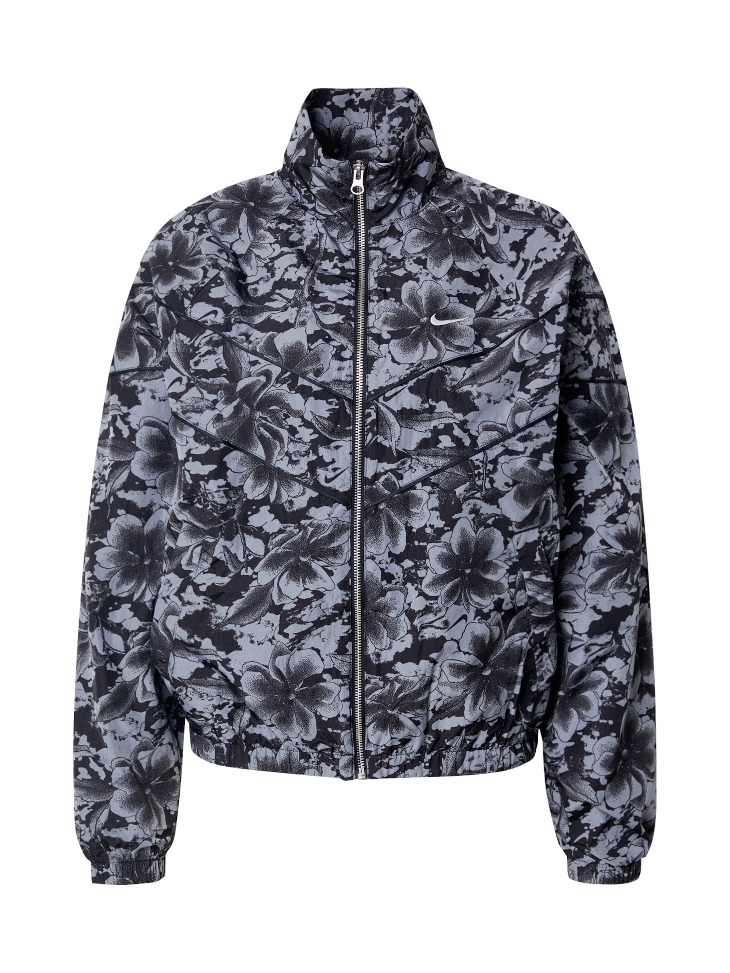 Giacca di mezza stagione di Nike Sportswear in nero: frontale