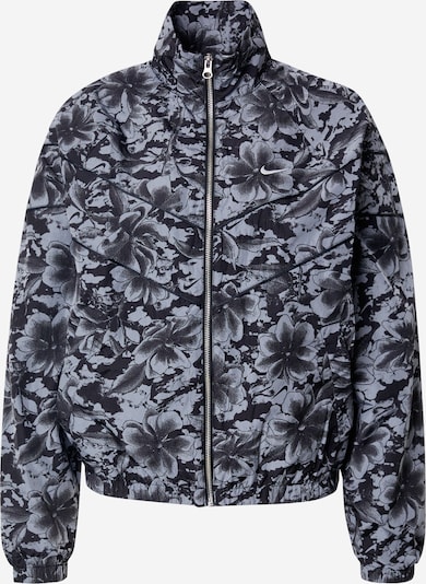 Nike Sportswear Φθινοπωρινό και ανοιξιάτικο μπουφάν σε μπλε περιστεριού / μαύρο / λευκό, Άποψη προϊόντος