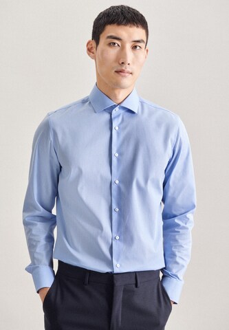 Coupe slim Chemise business SEIDENSTICKER en bleu