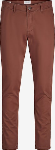 Pantaloni chino 'JJIMarco JJBowie' di JACK & JONES in marrone: frontale
