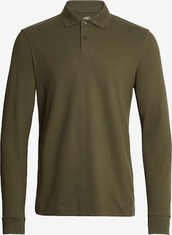 Marks & Spencer Shirt in Green: front
