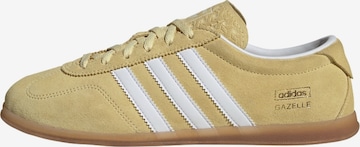 ADIDAS ORIGINALS Trampki niskie 'Gazelle Lo Pro' w kolorze żółty: przód