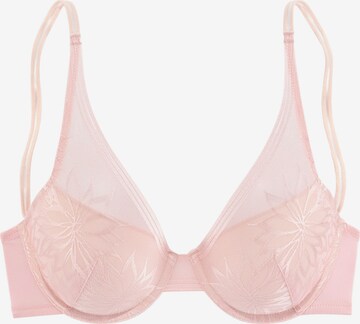 s.Oliver T-shirt Bra in Pink: front