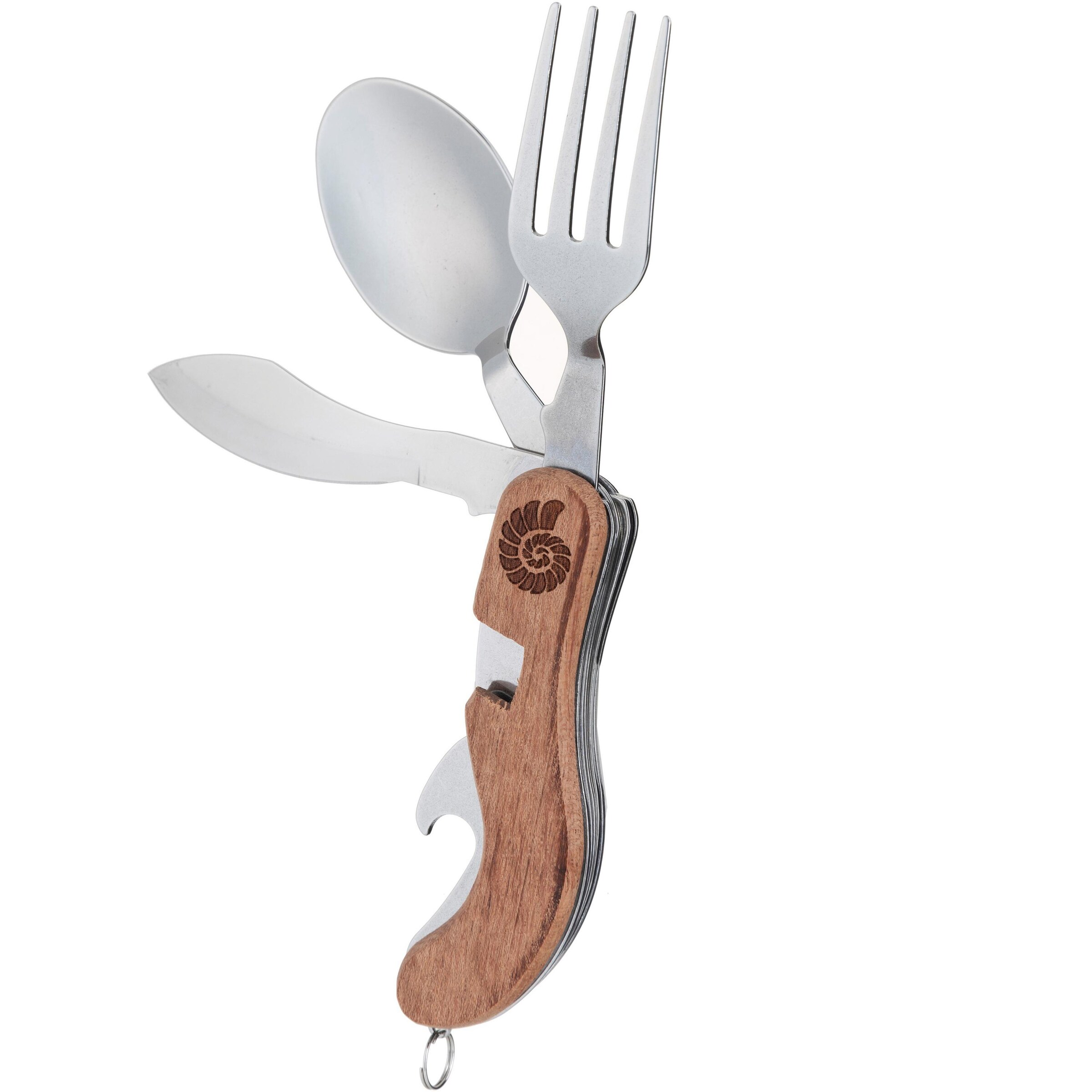 Origin Outdoors Cutlery in Brown: front