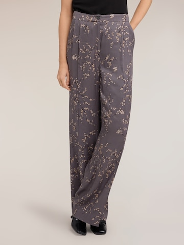 MOTIVI Wide leg Broek in Grijs