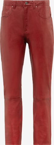 RICANO - Pantalón en rojo: frente