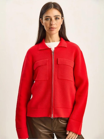 Bianco Lucci - Casaco de malha em vermelho: frente