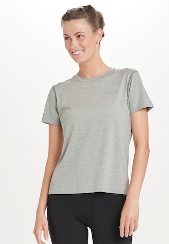 ENDURANCETehnička sportska majica 'Maje' - siva boja: prednji dio