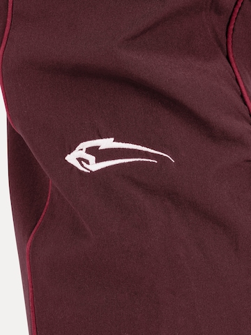 Loosefit Pantalon de sport 'Kyson' Smilodox en rouge