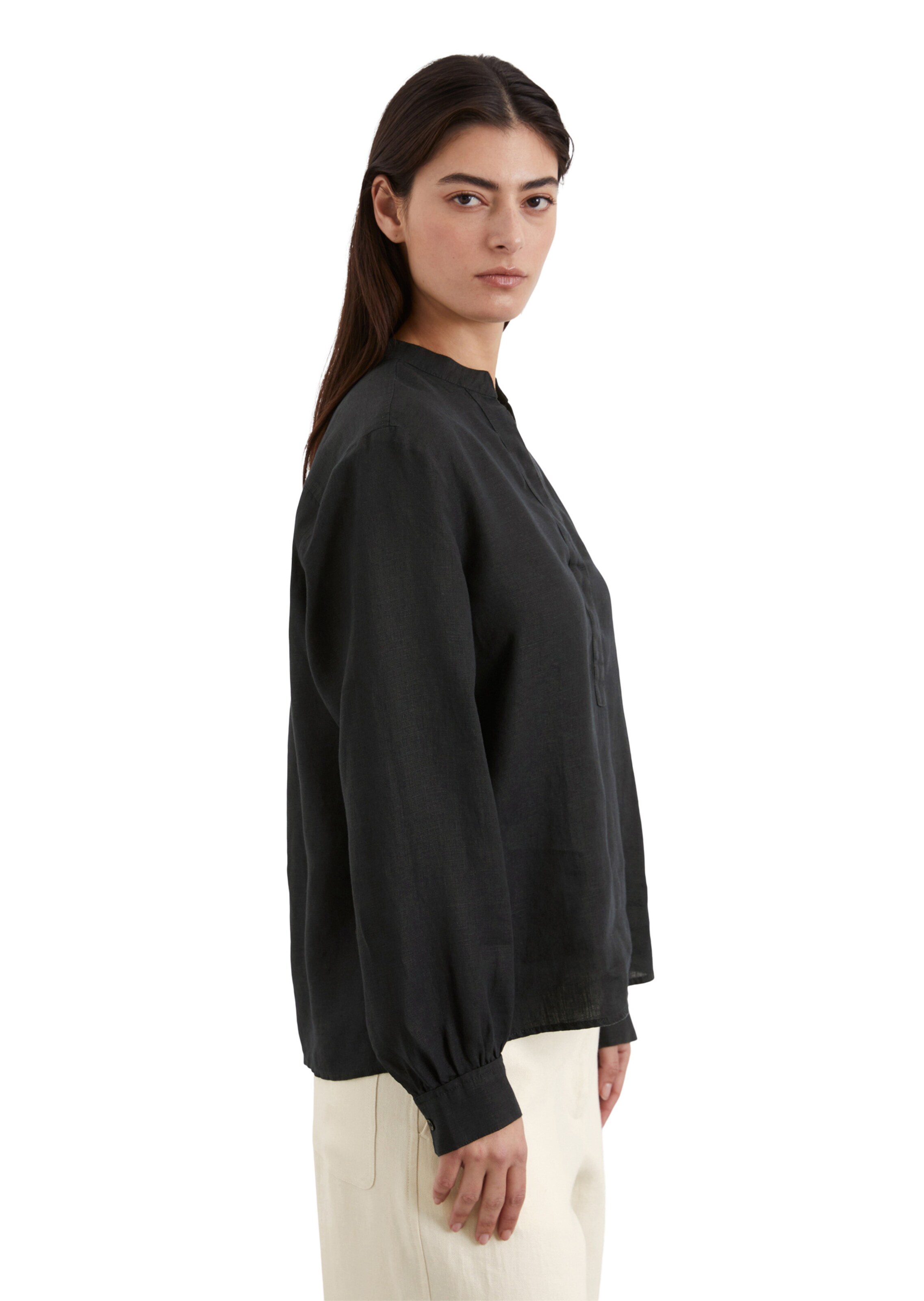 Marc O'Polo Bluse in Schwarz
