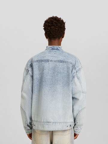 Bershka Between-Season Jacket in Blue