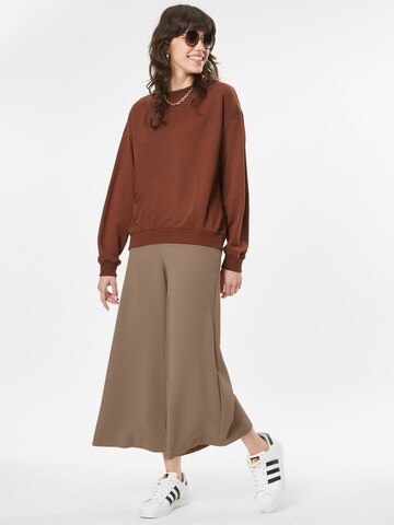 FRENCH CONNECTION Wide leg Trousers 'WHISPER' in Brown