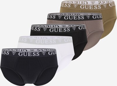 GUESS Panty in Chocolate / Khaki / Black / White, Item view