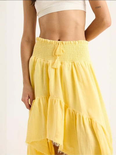Bianco Lucci Rok in de kleur Citroengeel, Productweergave