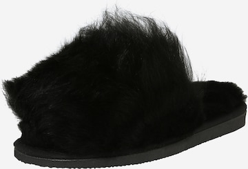 SHEPHERD Pantofle 'Tessan' – černá: přední strana