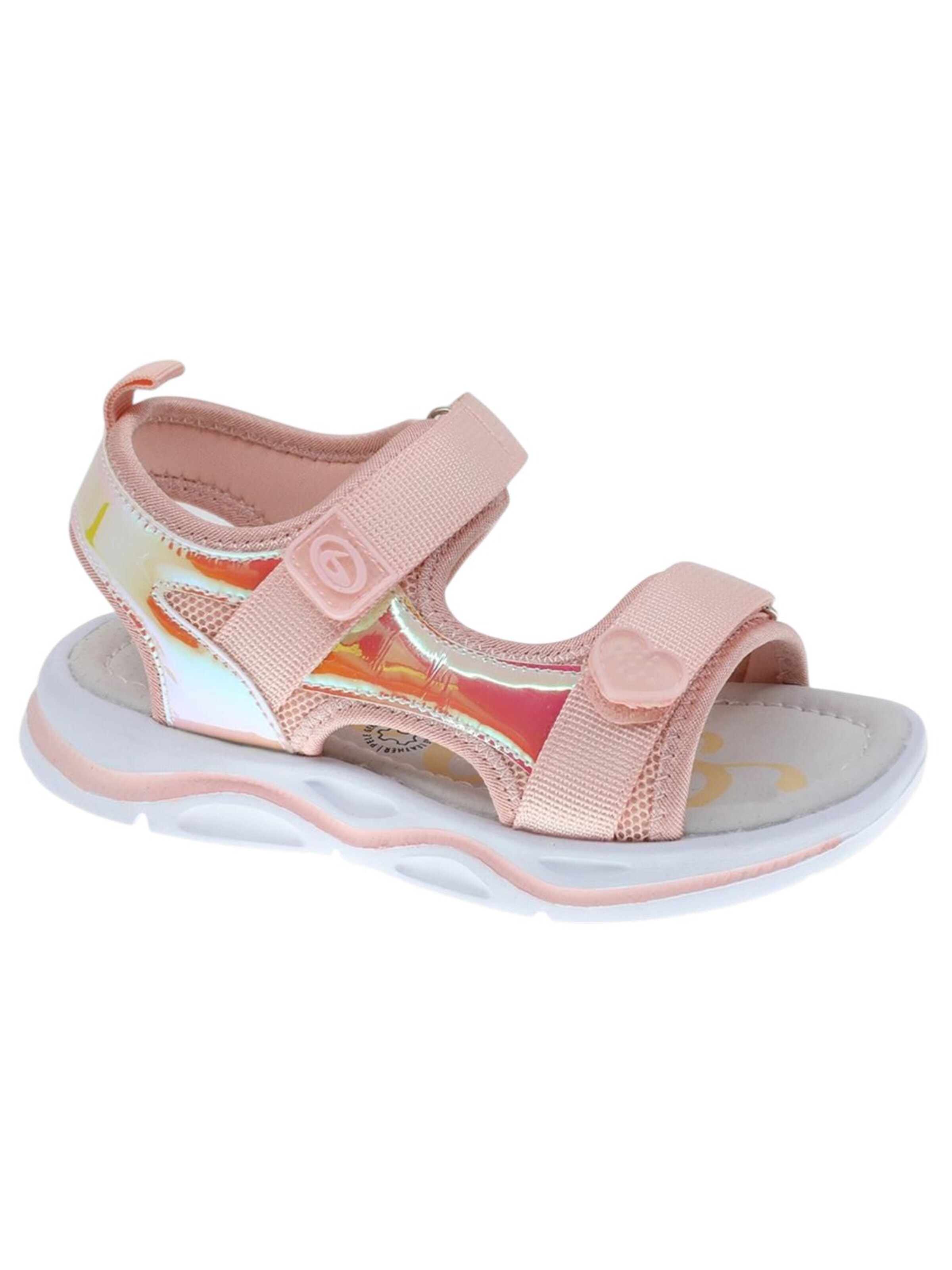 Beppi Sandale in Pink: Vorderseite