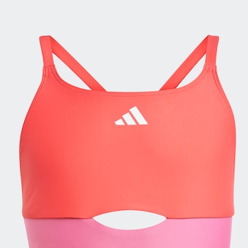 ADIDAS SPORTSWEAR - Moda de banho desportiva em vermelho