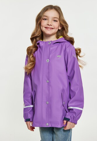 Schmuddelwedda Coat in Purple: front