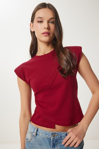 Happiness İstanbul Tričko - Červená