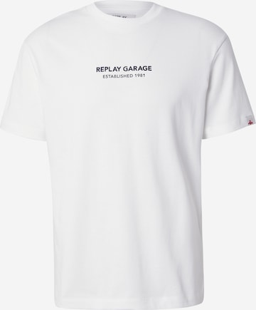 REPLAY T-Shirt in Weiß: Vorderseite